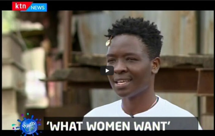 Winnie Obure featured in KTN’s Youth Cafe: What women Want